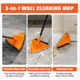 thumbnail image 3 of Limpiador De Pared Wall Mop Microfibra 202 Cm 6 Pads, 3 of 4