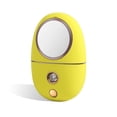 thumbnail image 1 of Humidificador Mist Spray Cool Mist Vapor Handheld USB Nanómetro operado Little Bear con espejo cosmético para viajar a casa Use amarillo 35 ml Inevent HA028152-03B, 1 of 7