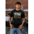 thumbnail image 4 of Gods Only Son Jesus Believer Men's Graphic T Shirt Tees Brisco Brands S, 4 of 6