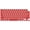 Red, variant on MOSISO Mac Keyboard Protector Keyboard Cover Skin Compatible with MacBook Air 13.6 inch M2 M3 / Air 15 inch M2 M3 / Pro 14 inch M1 M2 M3 M4 / Pro 16 inch M1 M2 M3 M4