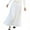 White, variant on VUPSGEZ Womens Solid Pleated Elegant Midi Elastic Waist Maxi Skirt (Pink,One Size)