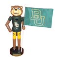 thumbnail image 1 of Santas Workshop BAB092 12 in. Baylor Mascot Flag & Nutcracker, 1 of 1