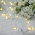 thumbnail image 6 of Efavormart 8.5ft Warm White Cherry Blossom Decorative LED Fairy String Lights, Battery-Operated Flower Party Lights, 6 of 11