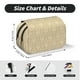 thumbnail image 5 of Easygdp Damask Beige Tan Brown para Estuche de Lápices con Tapa Flip, Suministros de Oficina y Universidad para Adolescentes y Adultos, 5 of 7