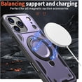 thumbnail image 2 of MYKOMI Magnetic Case for iPhone 17 Pro Max,Military Grade Protection Heavy Duty Shockproof with Rotating Ring Kickstand Case Cover for iPhone 17 Pro Max, 2 of 6