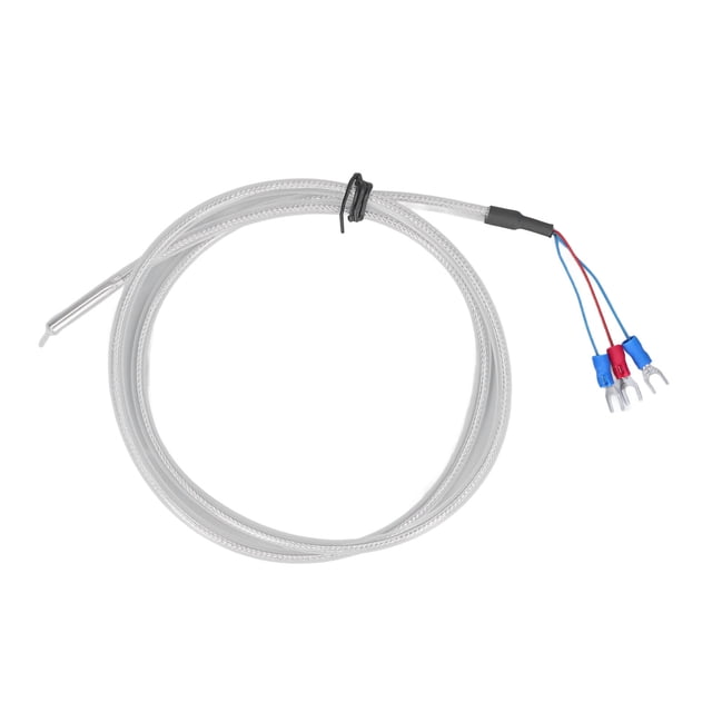 Sensor de termopar, Termopar 1 metro PTFE P Termopar Sonda de termopar de acero inoxidable Durabilidad extendida