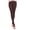 Coffee, variant on Purcolt Womens Fleece Lined Footed Thermal Leggings Tummy Control High Waist Slim Fit Lounge Pants for Cold Weather Daily Wear