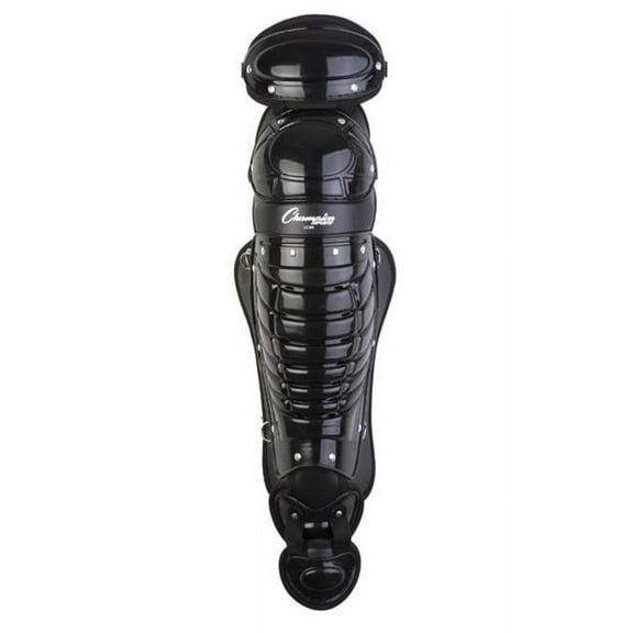 16.5 in. Pro Adult Double Knee Shinguard, Black