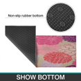 thumbnail image 7 of 2 Piece Pink Flowers Dalia Spring Rug Kitchen Rug Set, Decor Kitchen Rugs, Absorbent Non-Slip Washable Floor Mats, Home Indoor Runner Rugs 17"x47"+17"x30", 7 of 7