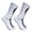 D, variant on sunsanly 1 Pair Halloween Socks Spider Wet Skull Skeleton Print Color Matching High Elasticity Anti-slip Unisex Sport Sweat-Absorbent Basketball Football Long Stockings