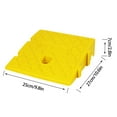 thumbnail image 4 of Yokua Curb Ramps Heavy Duties Threshold Ramps Loading Ramps Car Slope Ramps, 4 of 11
