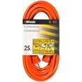 thumbnail image 2 of Woods 860-528 Rallonge Ronde en Vinyle pour Extérieur, 25 Pieds, Orange, 2 of 2