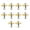 Golden-S, variant on 10Pcs Spin Fishing Lures Plug Casting Fly Propeller Spinnerbait Props DIY Fishing Lures Hook Baits Fishing Accessory