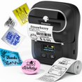 thumbnail image 2 of Label Maker 10 Bluetooth Thermal Label Makers for Small, Cxui Portable Label Maker for Home & Office, Mini Sticker Printer for Organization, Small Business Inventory Tool (Sleek Design), 2 of 8
