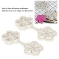thumbnail image 4 of Chocolate Molds, Silicone Fondant  Flower Style 2 Pieces Easy Release   For Cake Making, 4 of 8