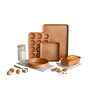 Gotham Steel Copper Bakeware Set with Nonstick Ti-Cerama Coating, 5 Piece