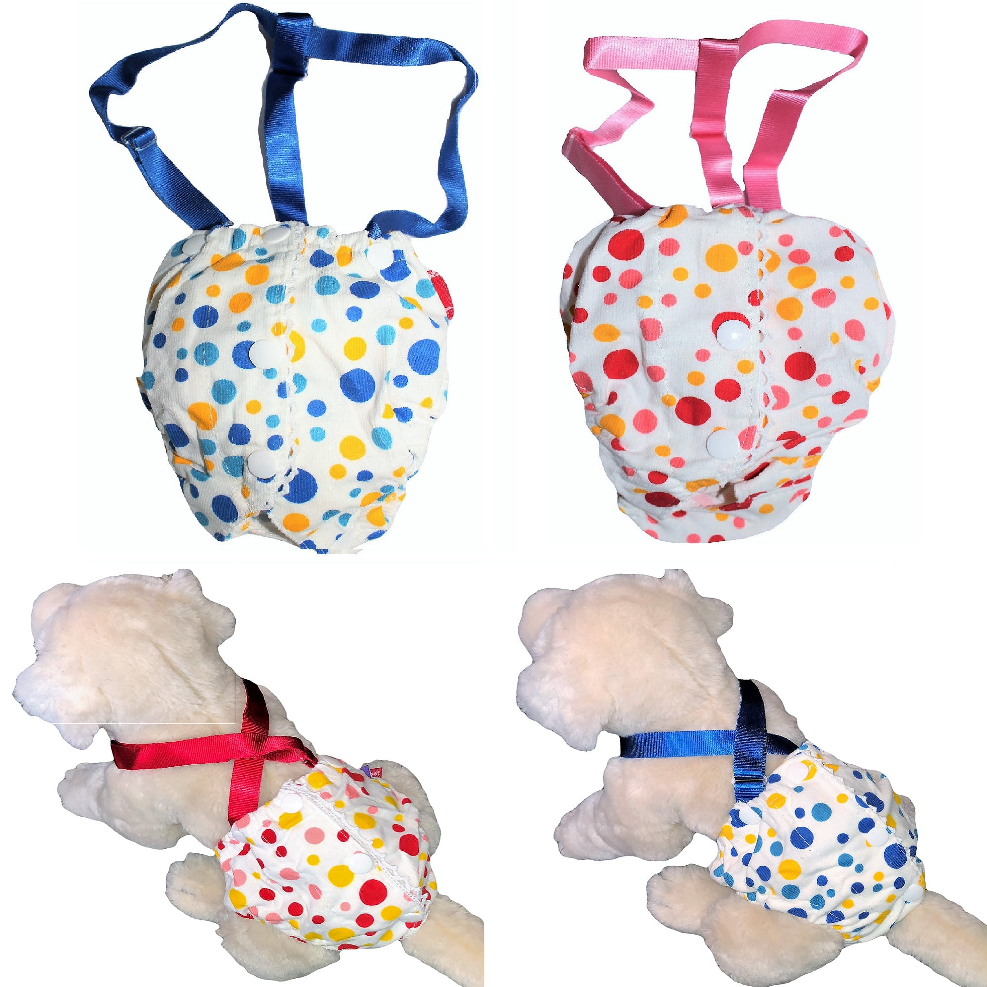 dog diaper covers with suspenders