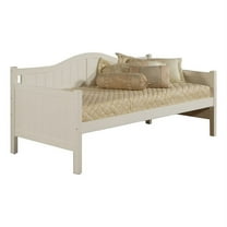 Bowery Hill Cottage Solid Wood Twin Size Beadboard Daybed in White