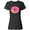 AB-Black, variant on Inktastic Pink Donut with Sprinkles Women's T-Shirt