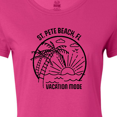 thumbnail image 4 of Inktastic Summer Vacation Mode St. Pete Beach Florida Women's T-Shirt, 4 of 5