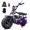 Purple, variant on 99CC 4-Stroke Gas Mini Dirt Bike for 13+, 28MPH Off-Road Mini Bike w/ Hydraulic Brakes, Front Suspension Fork, SUNF All-Terrain Tires, Headlight, Neck Gaiter & Tool Kit, 220LB Capacity - Black