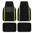thumbnail image 1 of Universal Fit Galaxy13 Metallic Stripe Non-Slip Carpet Car Floor Mats - Full Set, 1 of 7