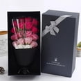 thumbnail image 2 of YUHOHO 18 Rosas Artificiales Aspecto Real Cajas De Flores para Regalo,Coloridos,Adecuados para Bodas,Decoraci&oacute;n del Hogar,Regalos,D&iacute;a de San Valent&iacute;n,D&iacute;a de, 2 of 8