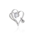 thumbnail image 1 of Collar Doble Corazón Marca Ketzalia De Plata Ley .925 KETZALIA JOYERIA ARTESANAL Colección 2021, 1 of 3