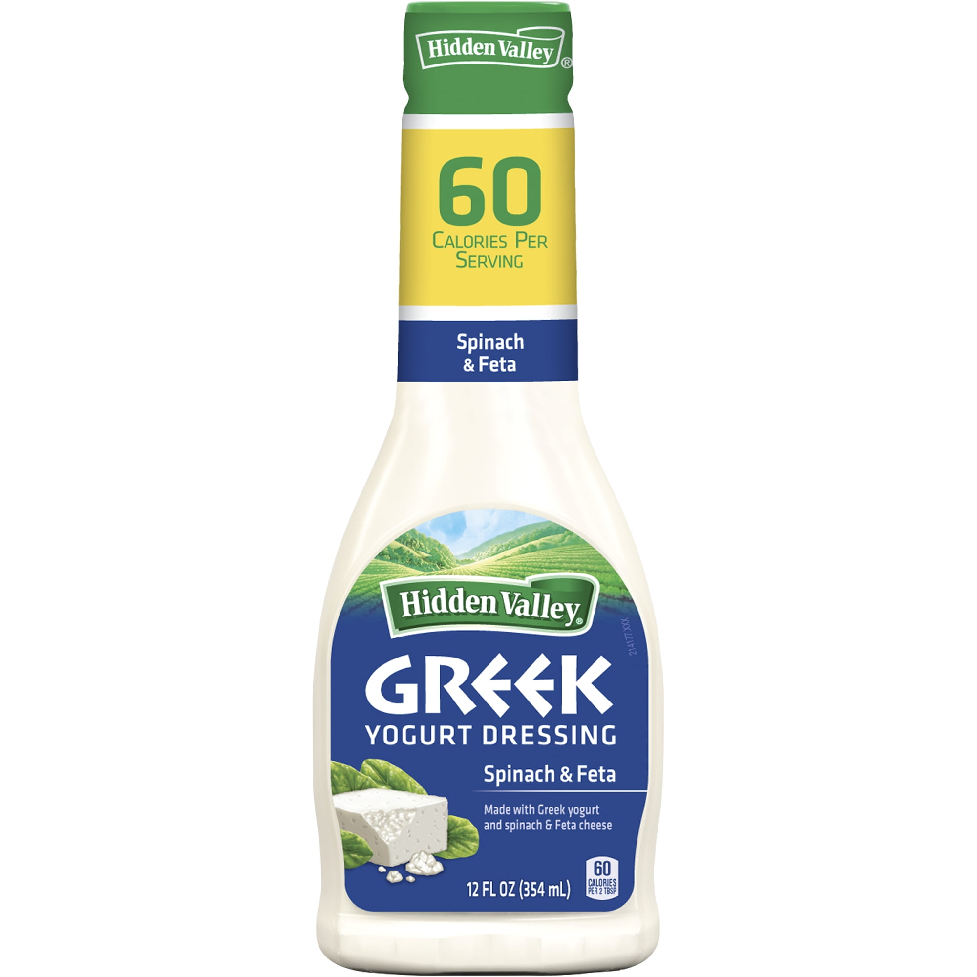 Hidden Valley Greek Yogurt Salad Dressing, Spinach & Feta, 12 Ounces by Generic