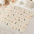 thumbnail image 4 of ladea Throw Blanket Cute Soft Aesthetic Fleece Blanket for Kids Girls Boys Teens Cozy Blanket for Bed Couch Camping (Cat, Throw(50"x60")), 4 of 6