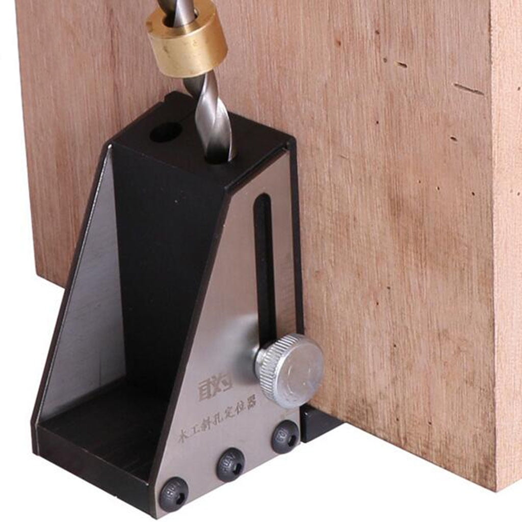 Nishiyuenyi Pocket Hole Jig Tool Set with Bench Drill Bit Woodwork Carpentry High hardness