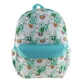 thumbnail image 1 of Backpack - KBNL - Llama - All Over Print 16" New 007467, 1 of 4