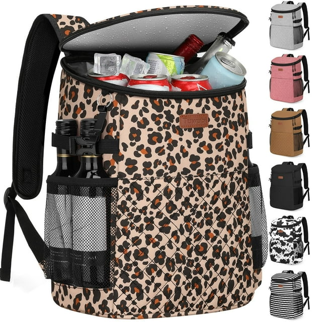 Mochila nevera Tuwubi para 30/45 latas, aislada y a prueba de fugas