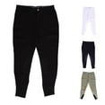 thumbnail image 3 of Hombre Mujer Pantalones de equitación s S/M/L/XL/XXL Negro/Blanco//Beige Cintura de 29.5 pulgadas Zulema Pantalones de montar a caballo, 3 of 8