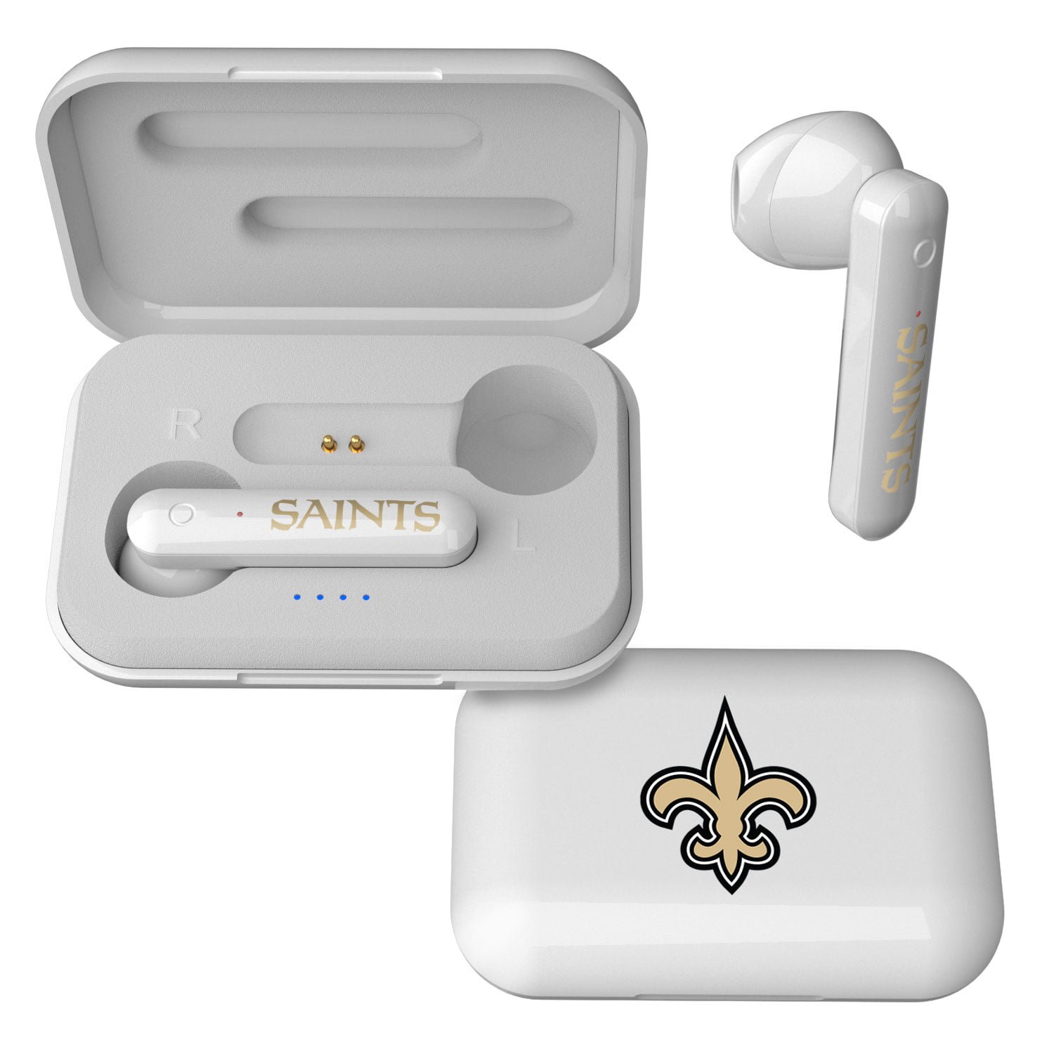 Keyscaper New Orleans Saints Wireless TWS Insignia Design Earbuds