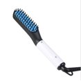 thumbnail image 2 of Peine de pelo liso para hombres, peine para peinar la barba, peine para pelo liso, alisador de pelo de cerámica, gran volumen, 2 of 5