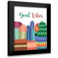 thumbnail image 1 of Robinson, Tamara 15x18 Black Modern Framed Museum Art Print Titled - Good Vibes, 1 of 5