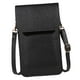 thumbnail image 3 of Bolso de hombro Sunnimix Cartera de Mujer negro con correa de hombro, 3 of 8