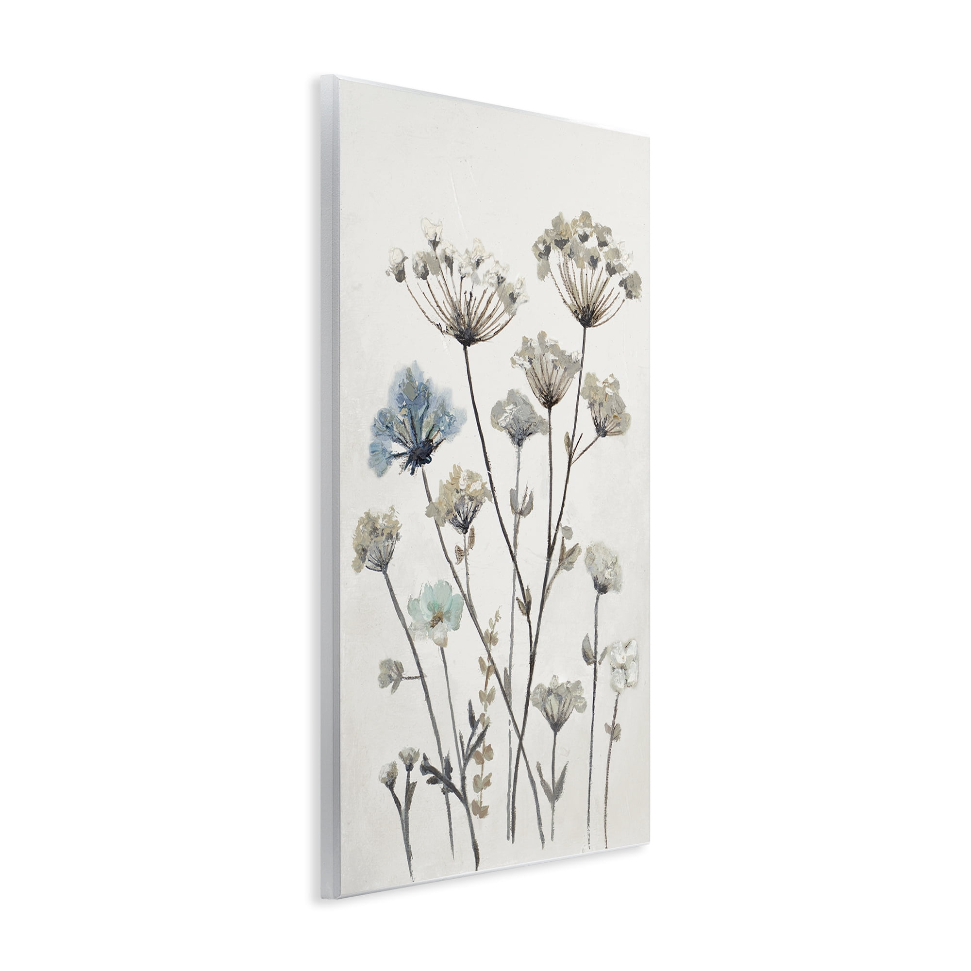Stupell Industries Neutral Jardin Azul Wall Plaque Art, design by Patricia Pinto
