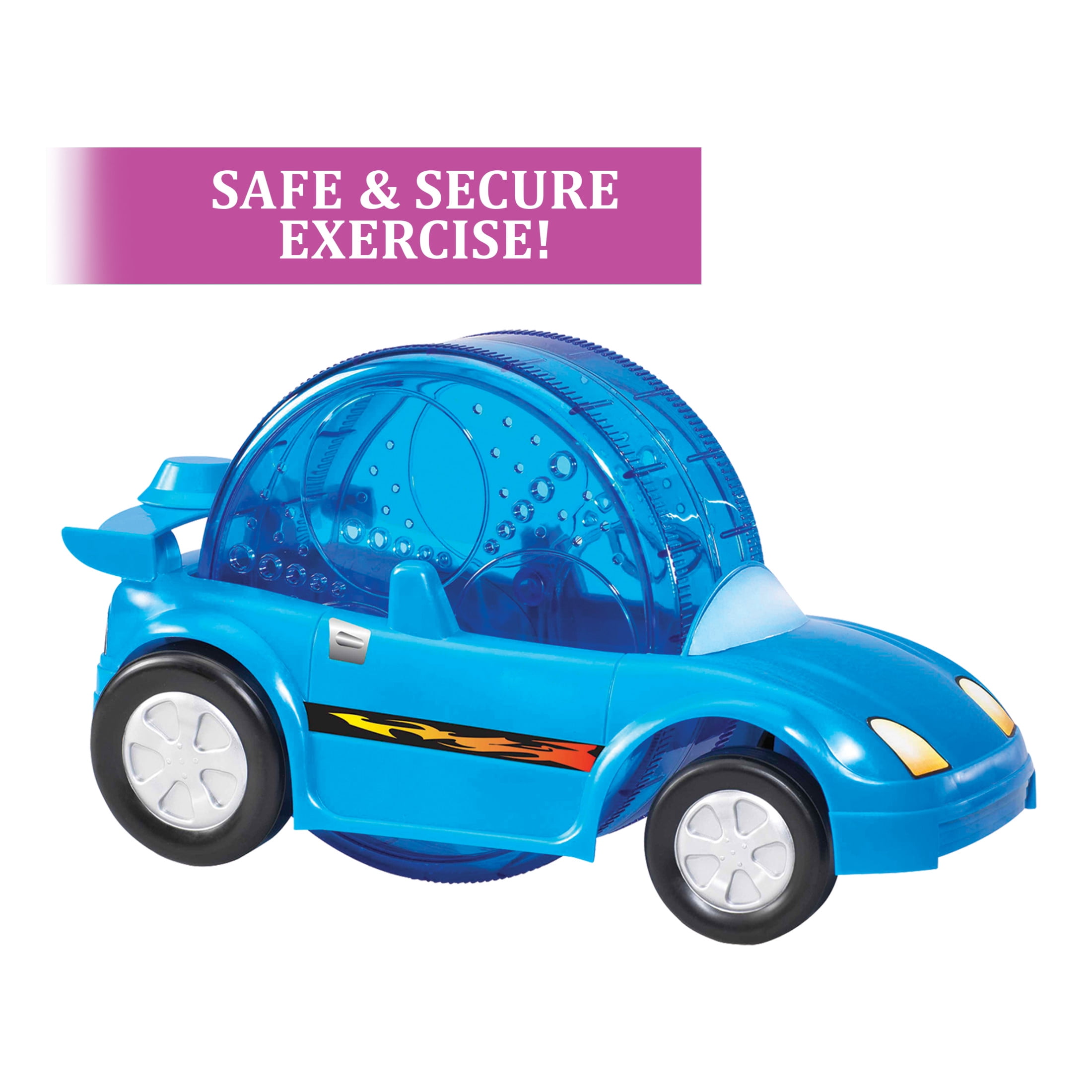 Kaytee Critter Cruiser for Hamster, Gerbil, Mouse, Dwarf Hamster and Other Small Animals, Plastic Exercise Wheel