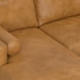 thumbnail image 4 of Simpli Home Morrison Mid Century Left Sectional 102 inch Wide Sofa Sectional in Sienna Genuine Leather, 4 of 16