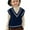 Navy Blue, variant on XinLfly Boys and Toddler V-Neck Cable Knit Sweater Vest Casual Sleeveless Knit Vest V Neck Pullover Tops School Uniform,Navy Blue,10