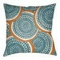 thumbnail image 4 of Artistic Weavers LTCH1381-2626 Litchfield Square Pillow, Bright Orange & Ivory - 26 x 26 ft., 4 of 9