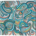 thumbnail image 2 of Great Art Now Emerald Paisley by Silvia Vassileva 2 Piece Canvas Art Set Each 14W x 14H, 2 of 3