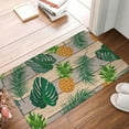 thumbnail image 5 of Daiia Pineapples Palm Leaves Front Door Mat, Heavy Duty Durable Welcome Mat for Outdoor Indoor, Dirt Trapper Waterproof Super Absorbent Door Mat, 16" x 24", 5 of 9