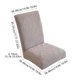thumbnail image 3 of Fundas elásticas para sillas de comedor | Fundas de poliéster elástico | Protección 360° para el comedor | Encajan en sillas semicirculares | Suave, lavable, duradero | Gris, gris oscuro, caqui, 3 of 6