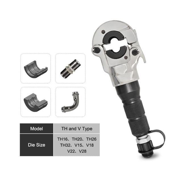 Hydraulic Pipe Crimping Tool Plumbing Tools PEX Pipe Connection Tool 16-32cm 60KN