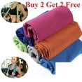 thumbnail image 2 of Sonducket Toalla de hielo refrescante, toallas reutilizables de secado rápido para golpes de calor, toallita fría multicolor para entrenamiento para Uniforme atlético TIPO6 Sonducket OD0294-06, 2 of 6