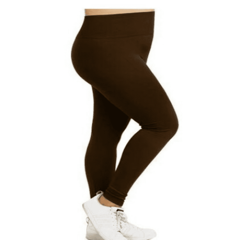 Women's Plus Size Fleece Lined Leggings: L/XL--1XL/2XL--3XL/4XL