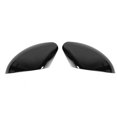 thumbnail image 4 of Rewera 2 Piezas Tapa de la Carcasa del Espejo retrovisor Lateral de la Puerta del Coche Negro Piano Se Adapta a Alfa Romeo Stelvio 17-20, 4 of 8